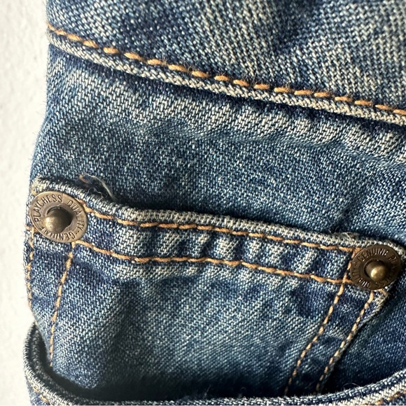 JOUER AUX ECHECS Denim front slit long skirt size 4 - Picture 5 of 13